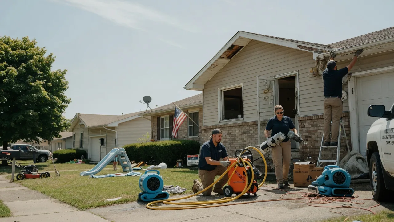 Water Damage Restoration in Highland, WI near me